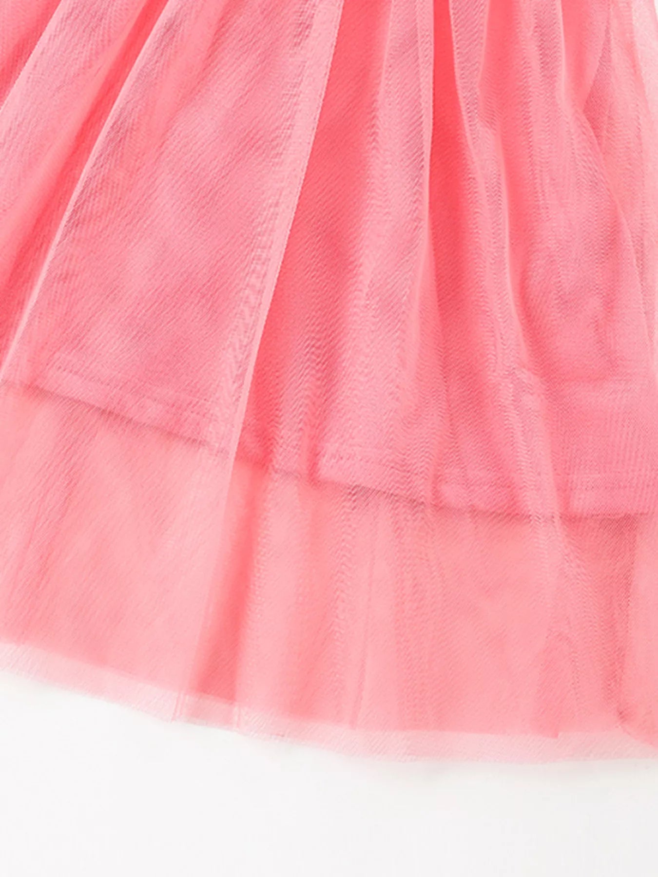 Embroidered Garden Tulle Dress - Tiny Haven