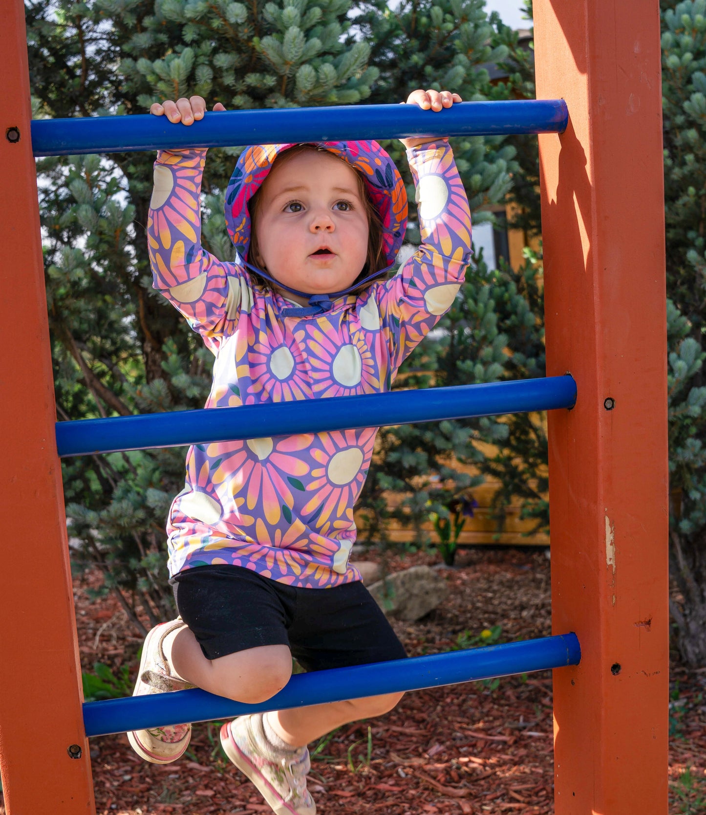 Alpine Daisy UPF 50 Sun Hoodie