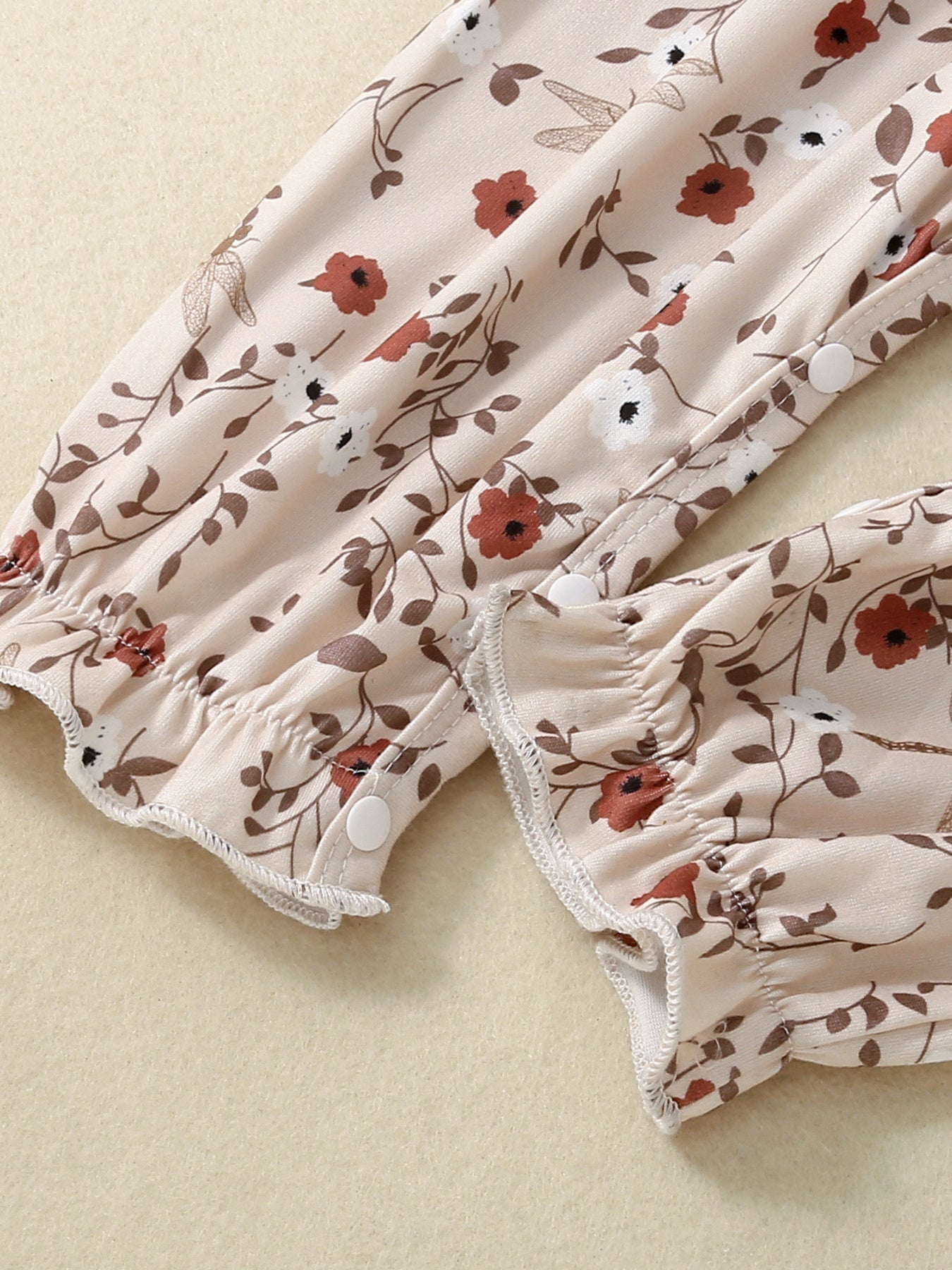 Blush Garden Smocked Jumpsuit - Tiny Haven