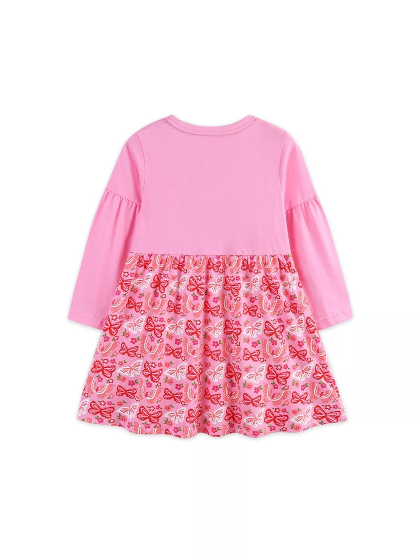 Butterfly Meadow Cotton Dress - Tiny Haven