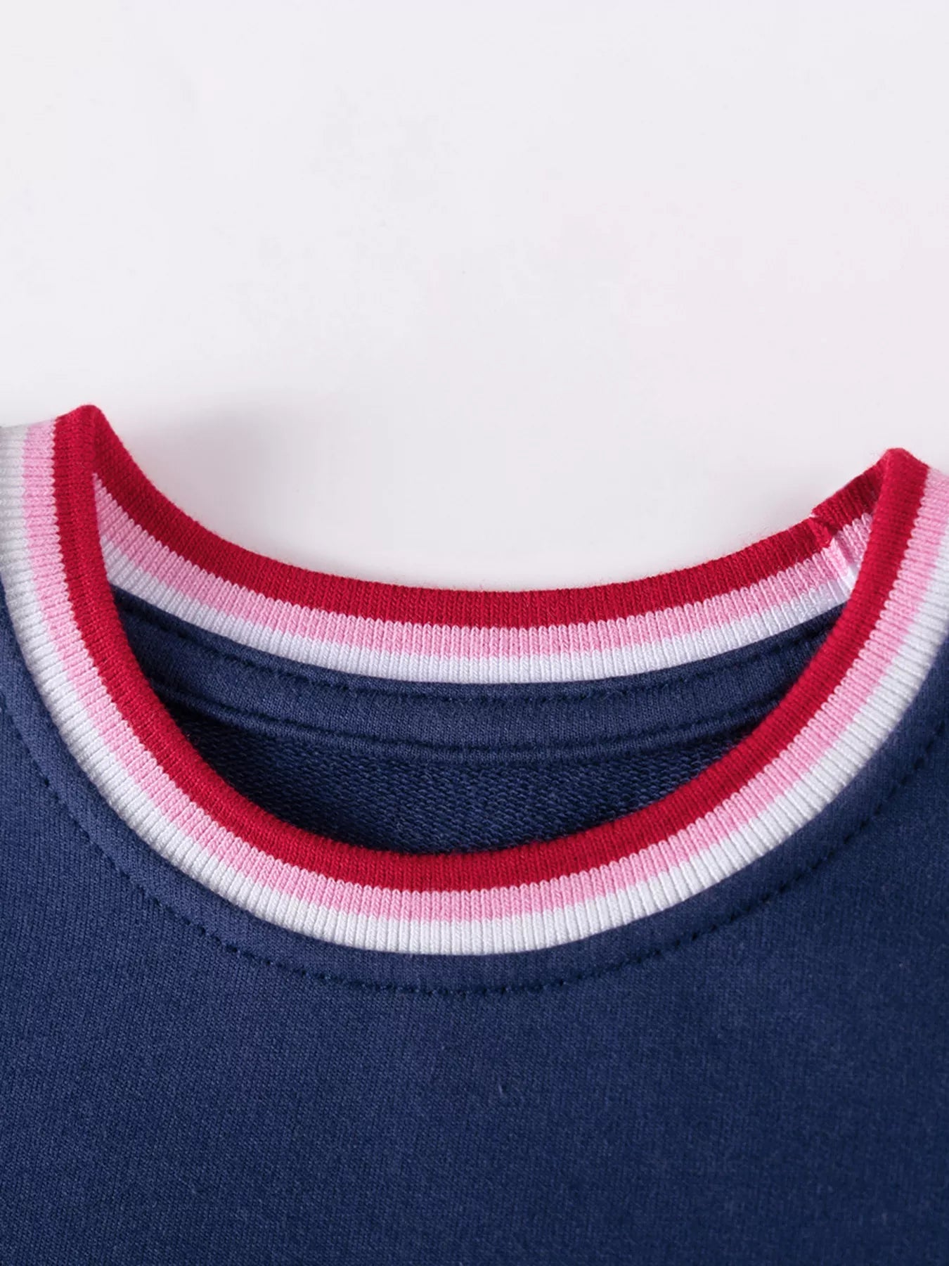 Cherry Applique Long Sleeve Dress - Tiny Haven