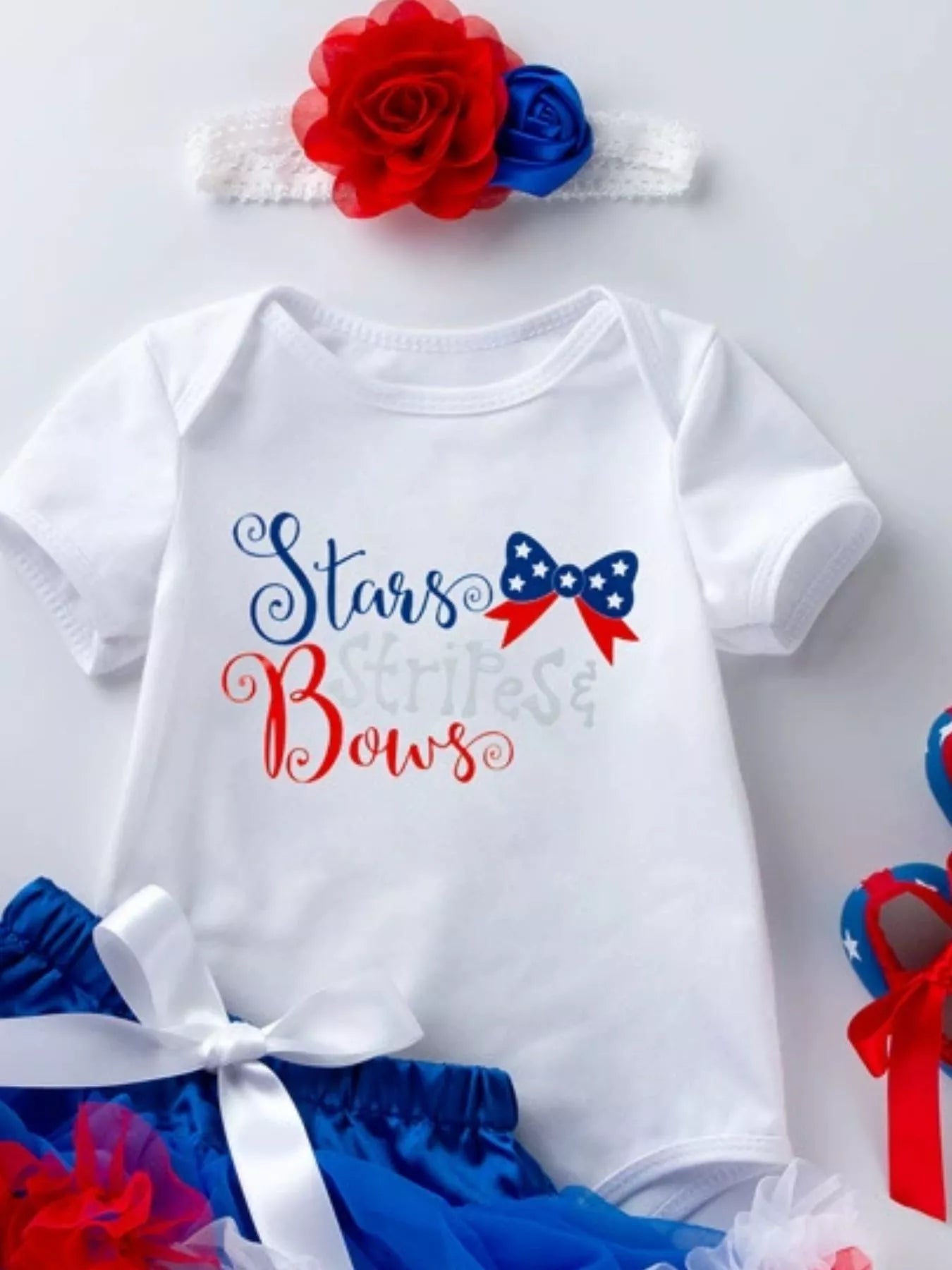 Children's First 4th of July Outfit Set - Tiny Haven