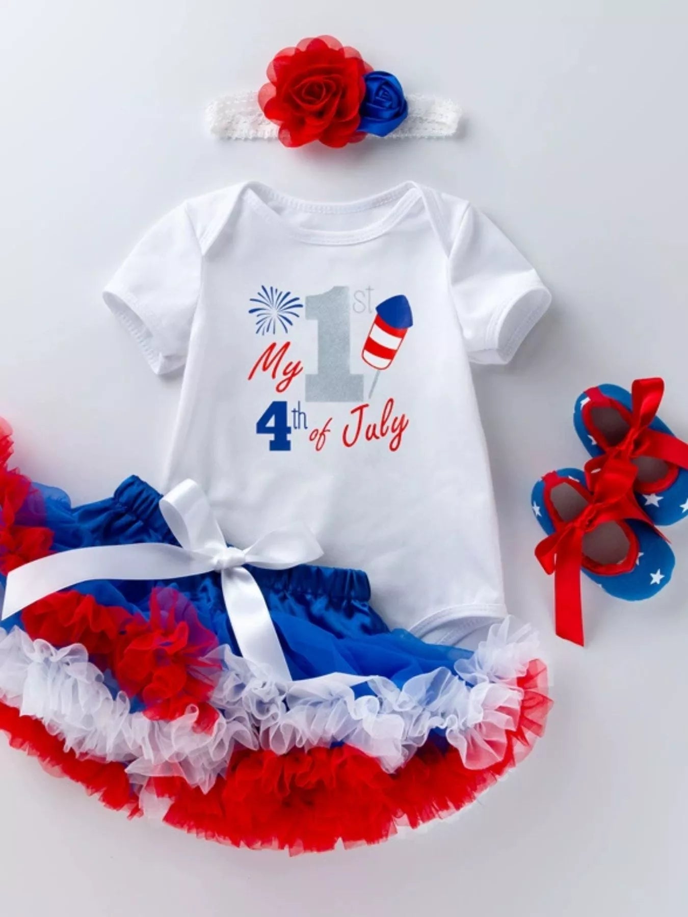 Children's First 4th of July Outfit Set - Tiny Haven