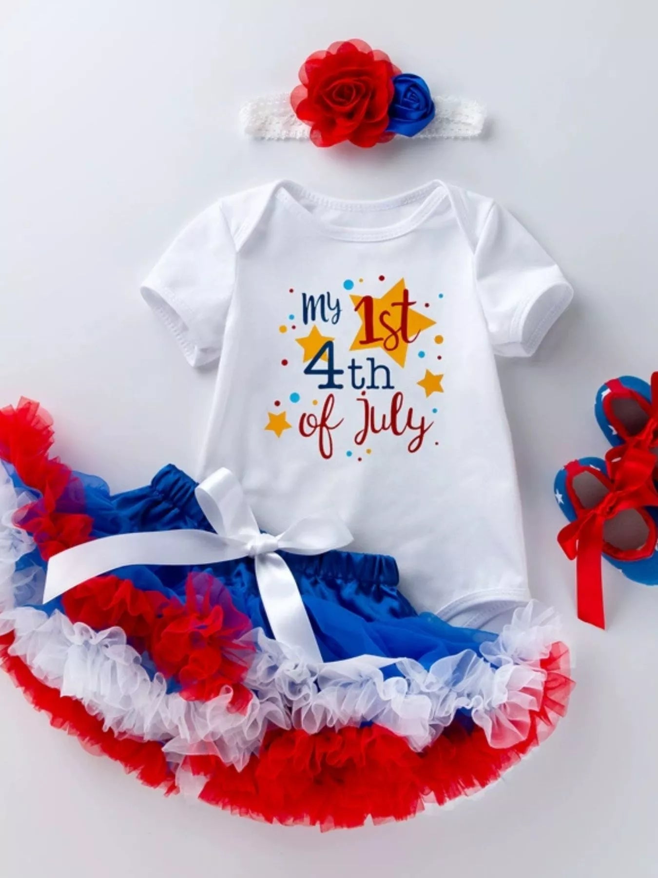 Children's First 4th of July Outfit Set - Tiny Haven
