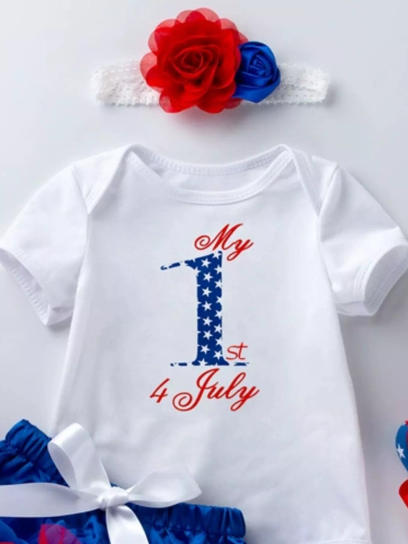 Children's First 4th of July Outfit Set - Tiny Haven