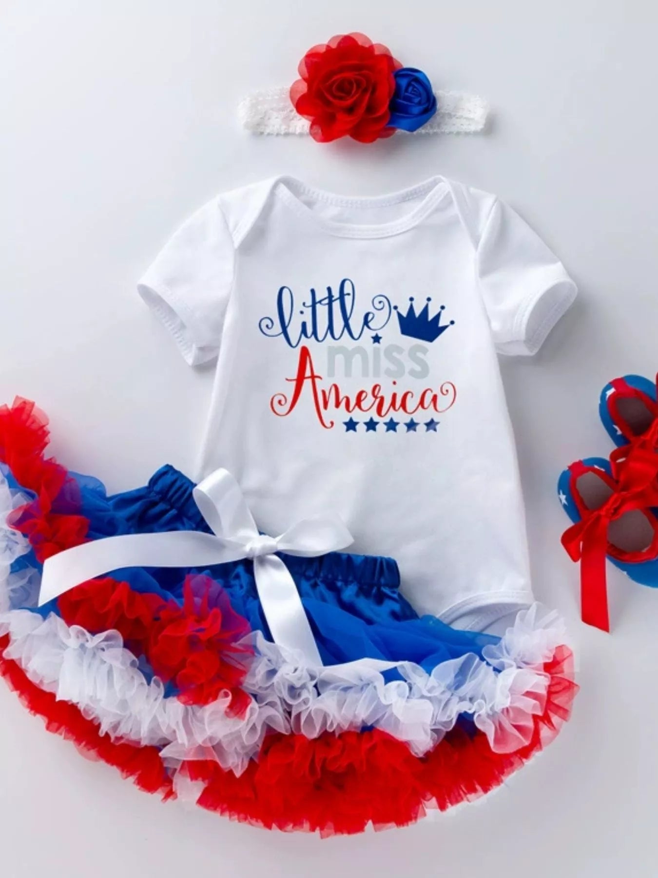 Children's First 4th of July Outfit Set - Tiny Haven