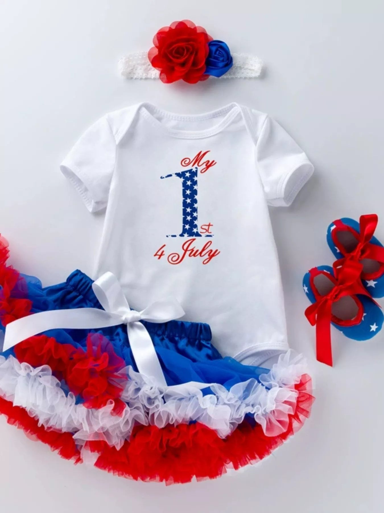 Children's First 4th of July Outfit Set - Tiny Haven