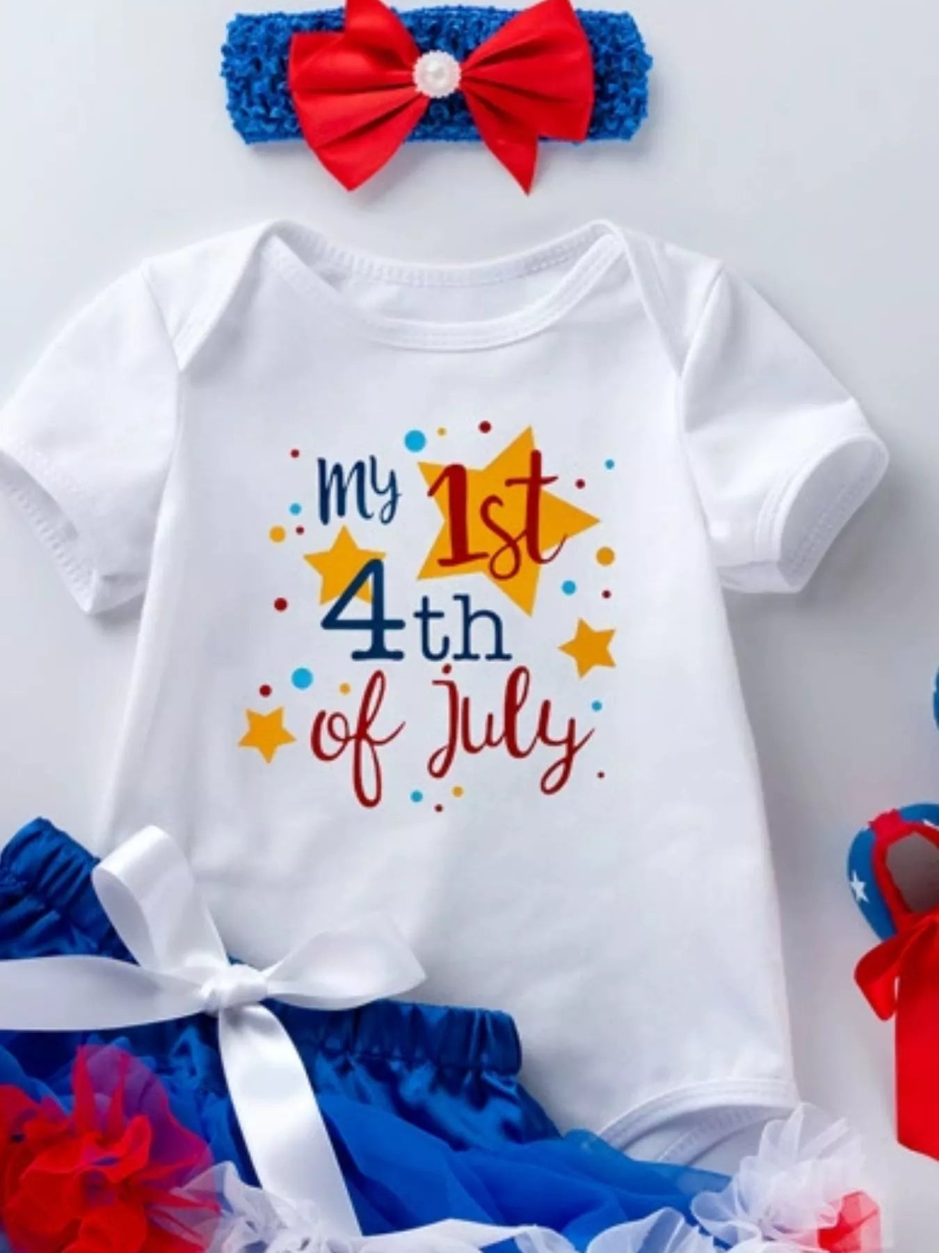 Children's First 4th of July Outfit Set - Tiny Haven