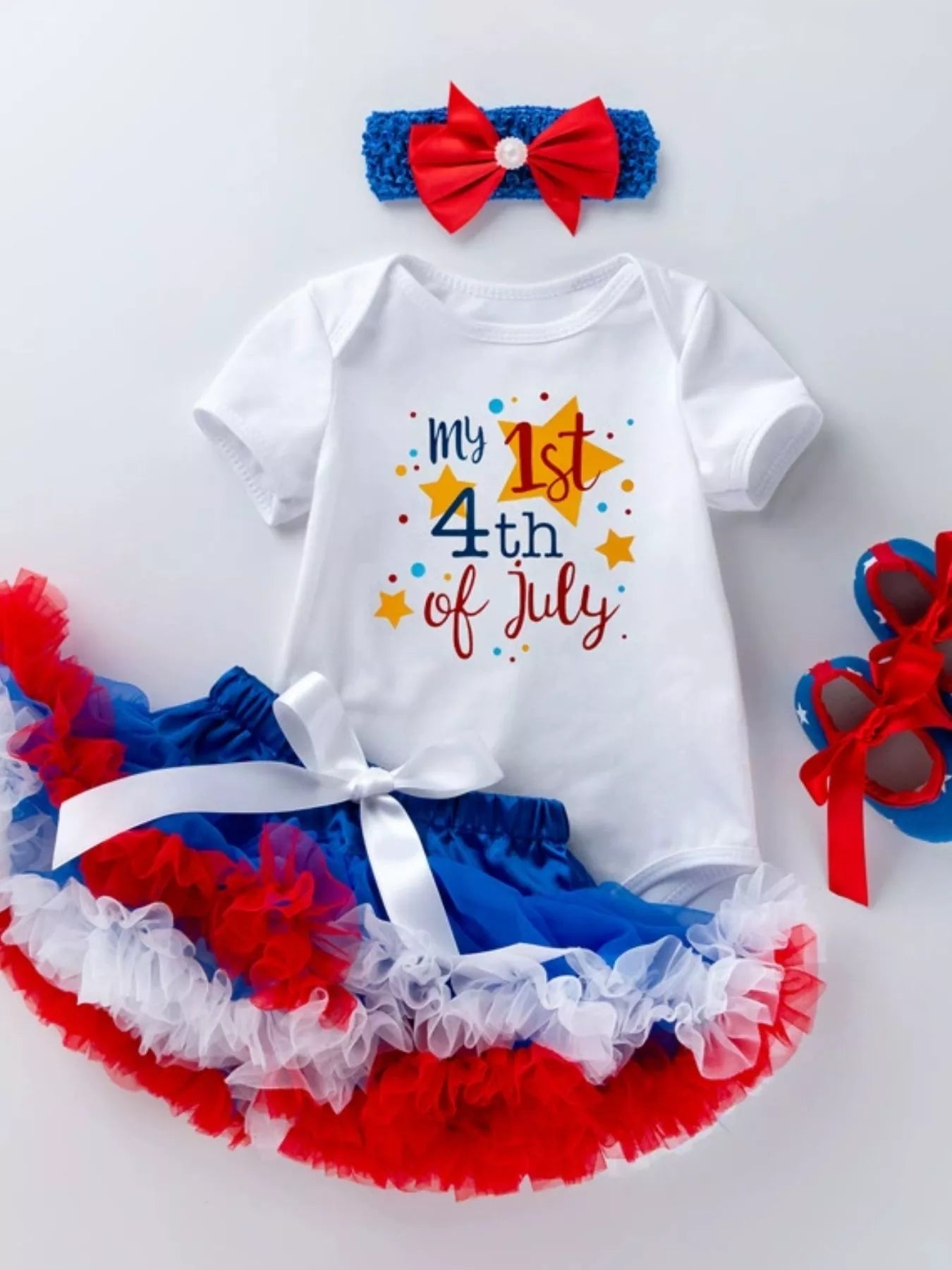 Children's First 4th of July Outfit Set - Tiny Haven