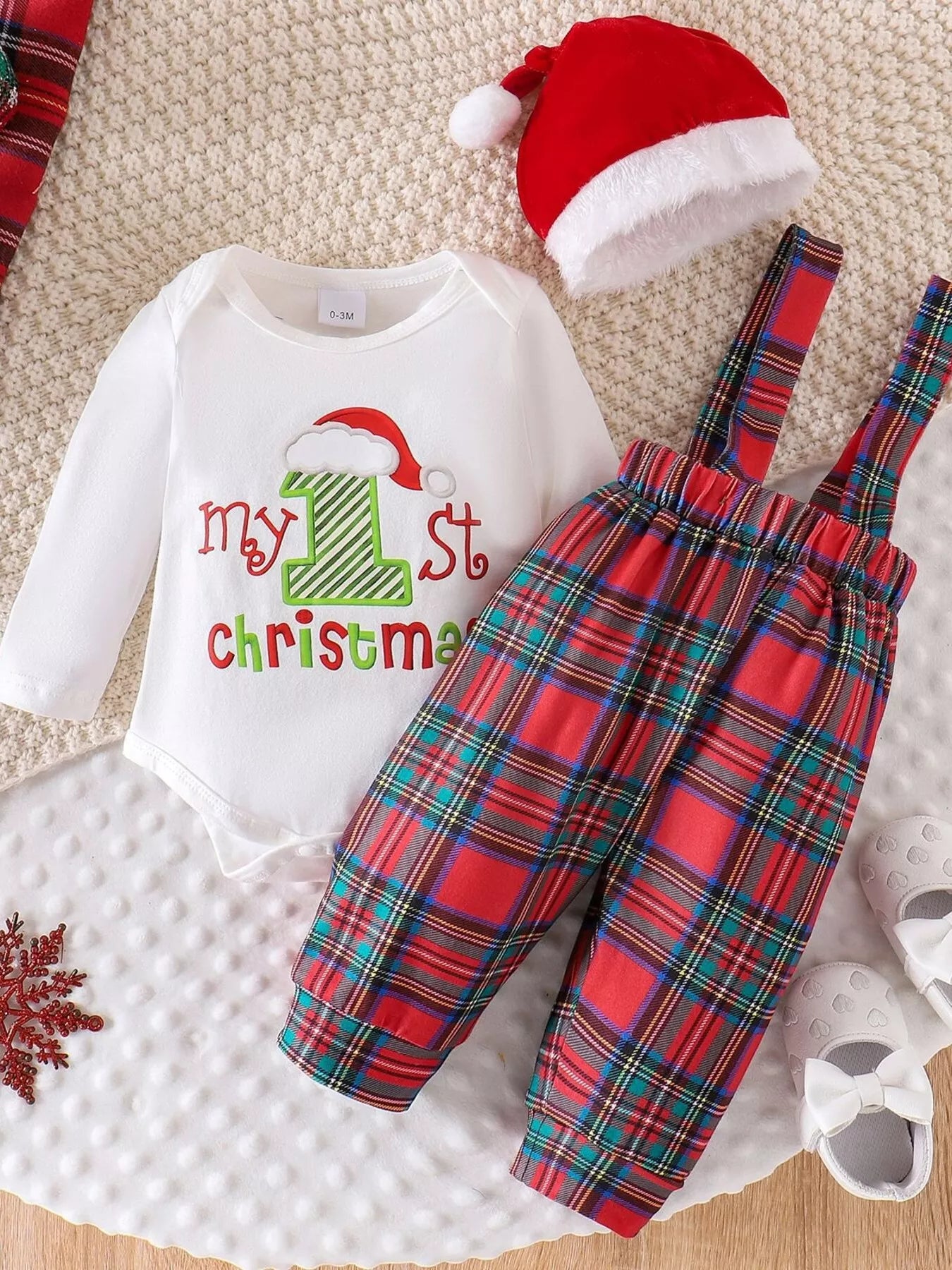 Children's First Christmas Outfit Set - Tiny Haven
