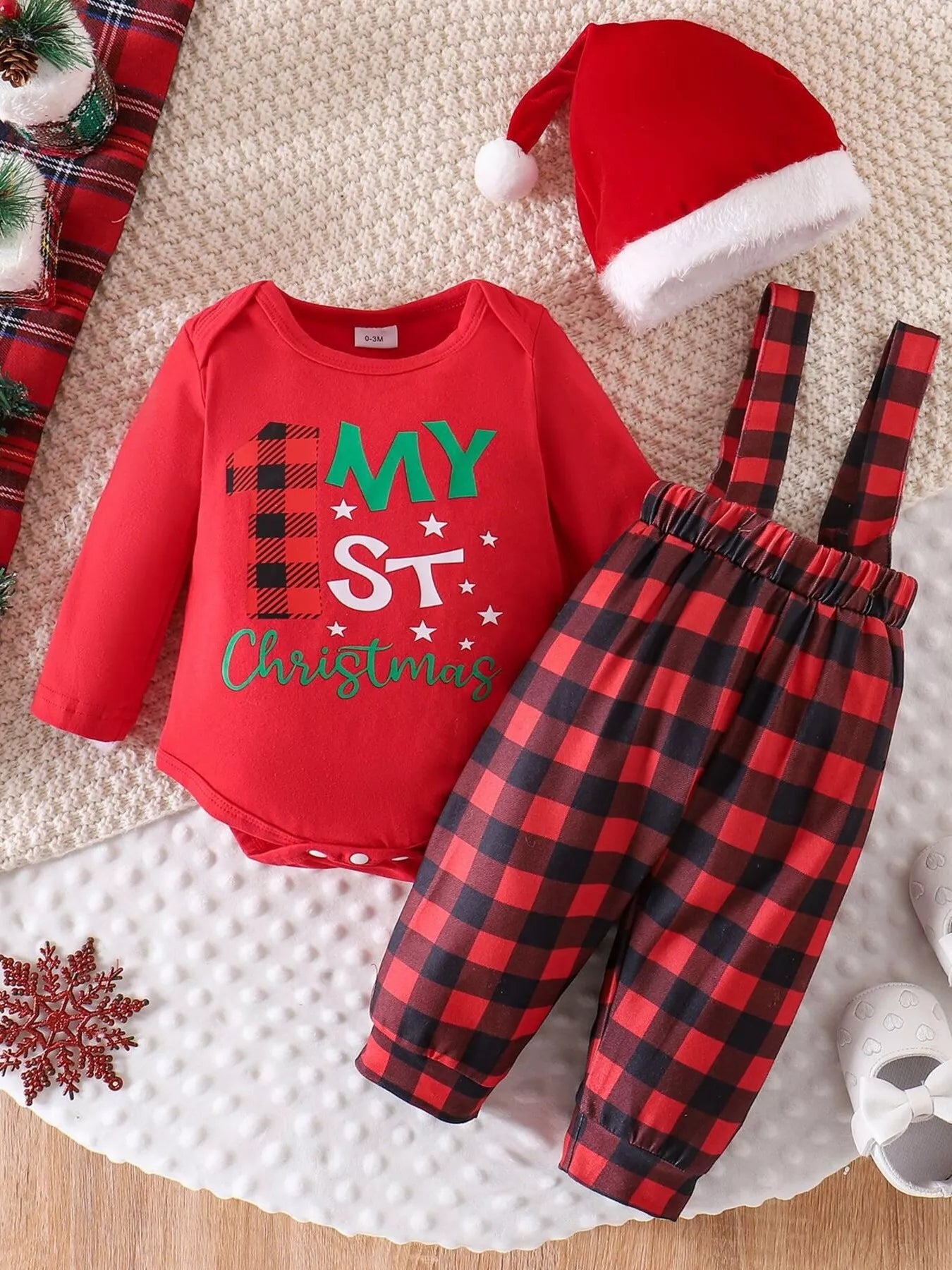 Children's First Christmas Outfit Set - Tiny Haven