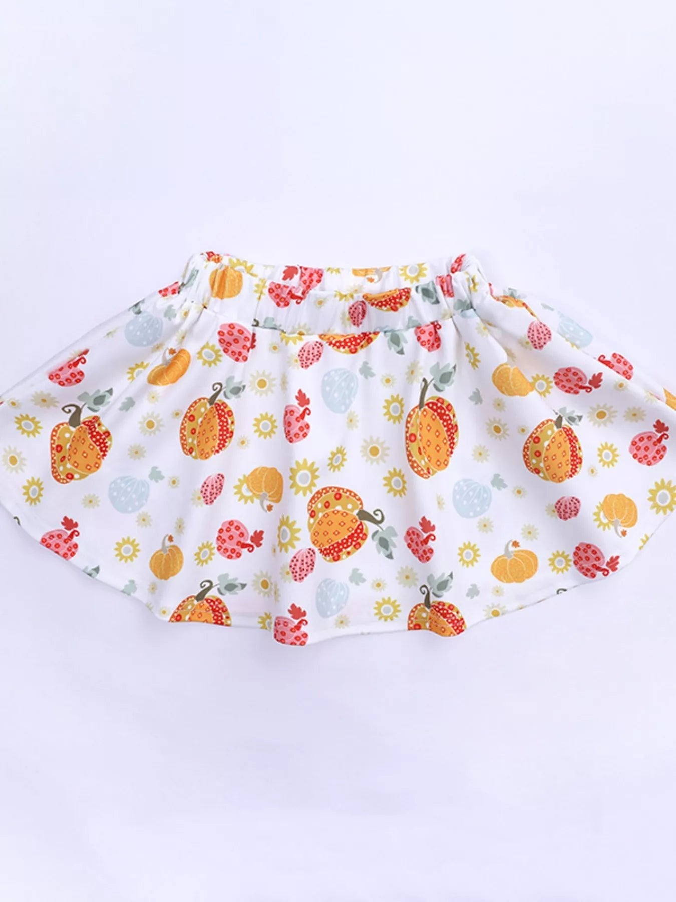 Children's First Thanksgiving Top and Skirt Outfit Set - Tiny Haven