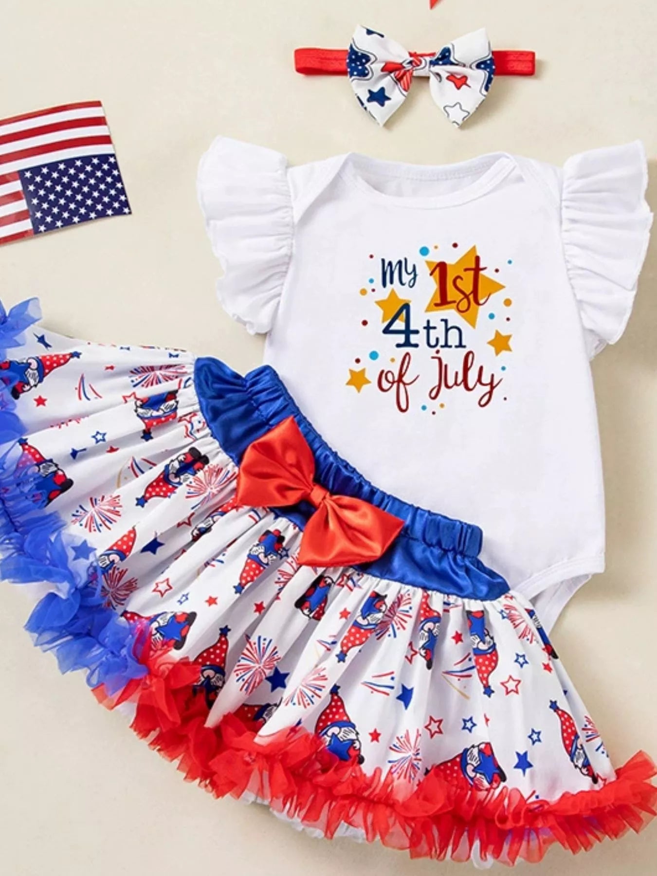 Children's My First 4th of July Outfit Set - Tiny Haven