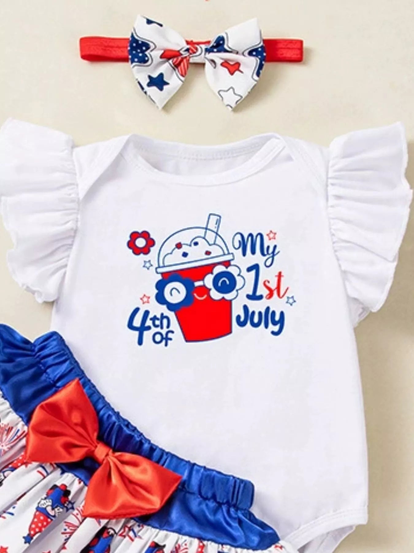 Children's My First 4th of July Outfit Set - Tiny Haven