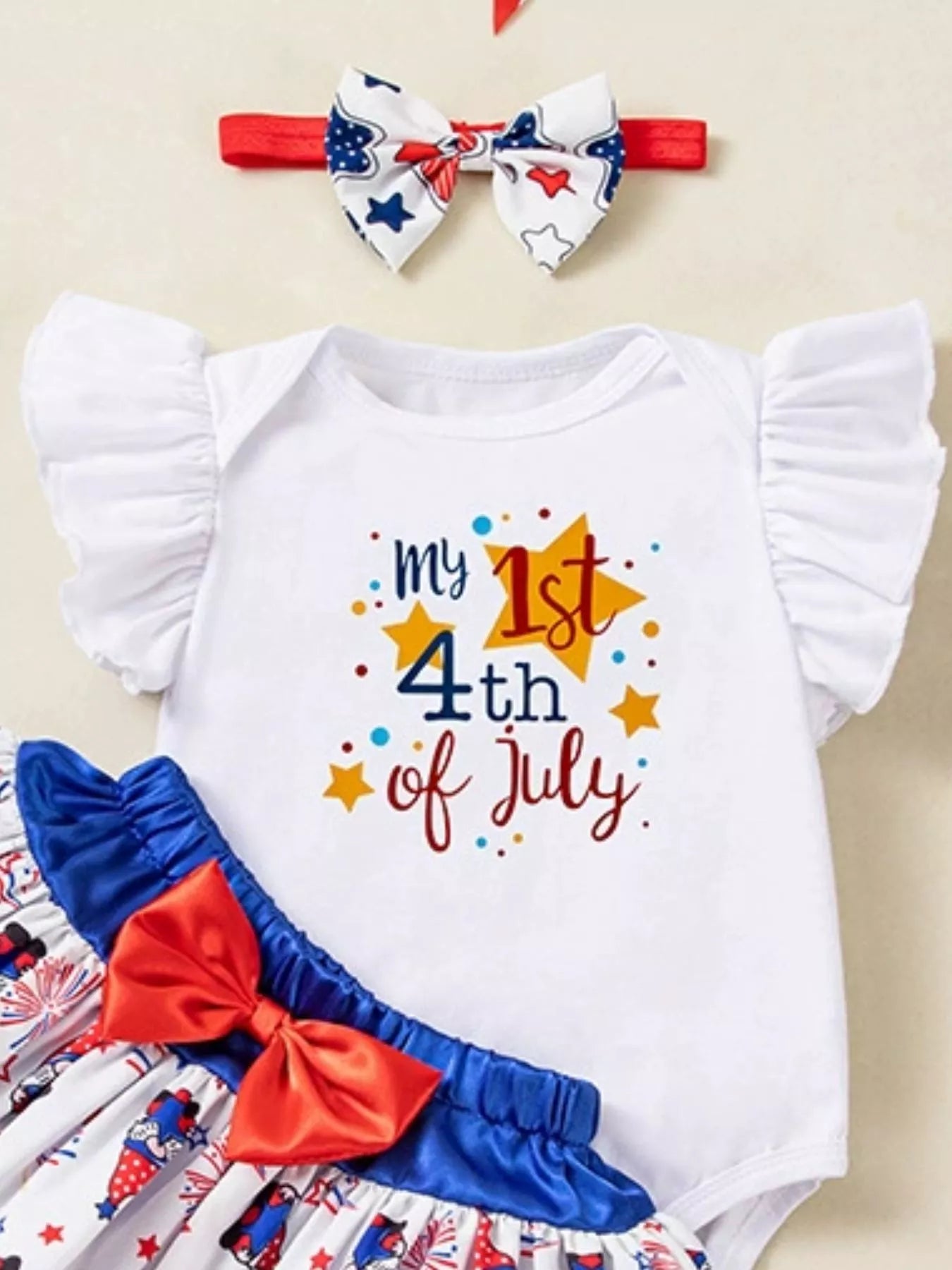 Children's My First 4th of July Outfit Set - Tiny Haven