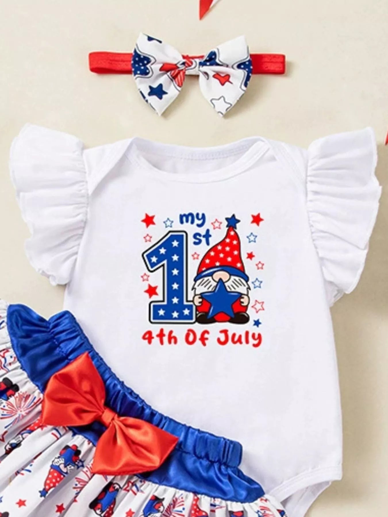 Children's My First 4th of July Outfit Set - Tiny Haven