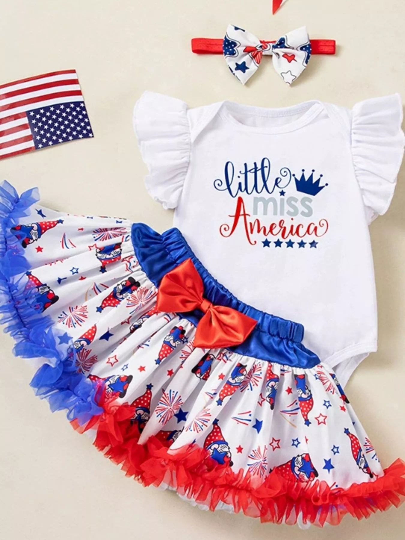 Children's My First 4th of July Outfit Set - Tiny Haven