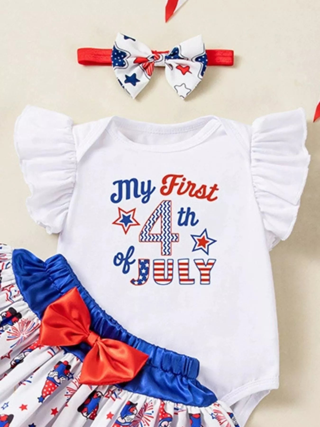 Children's My First 4th of July Outfit Set - Tiny Haven