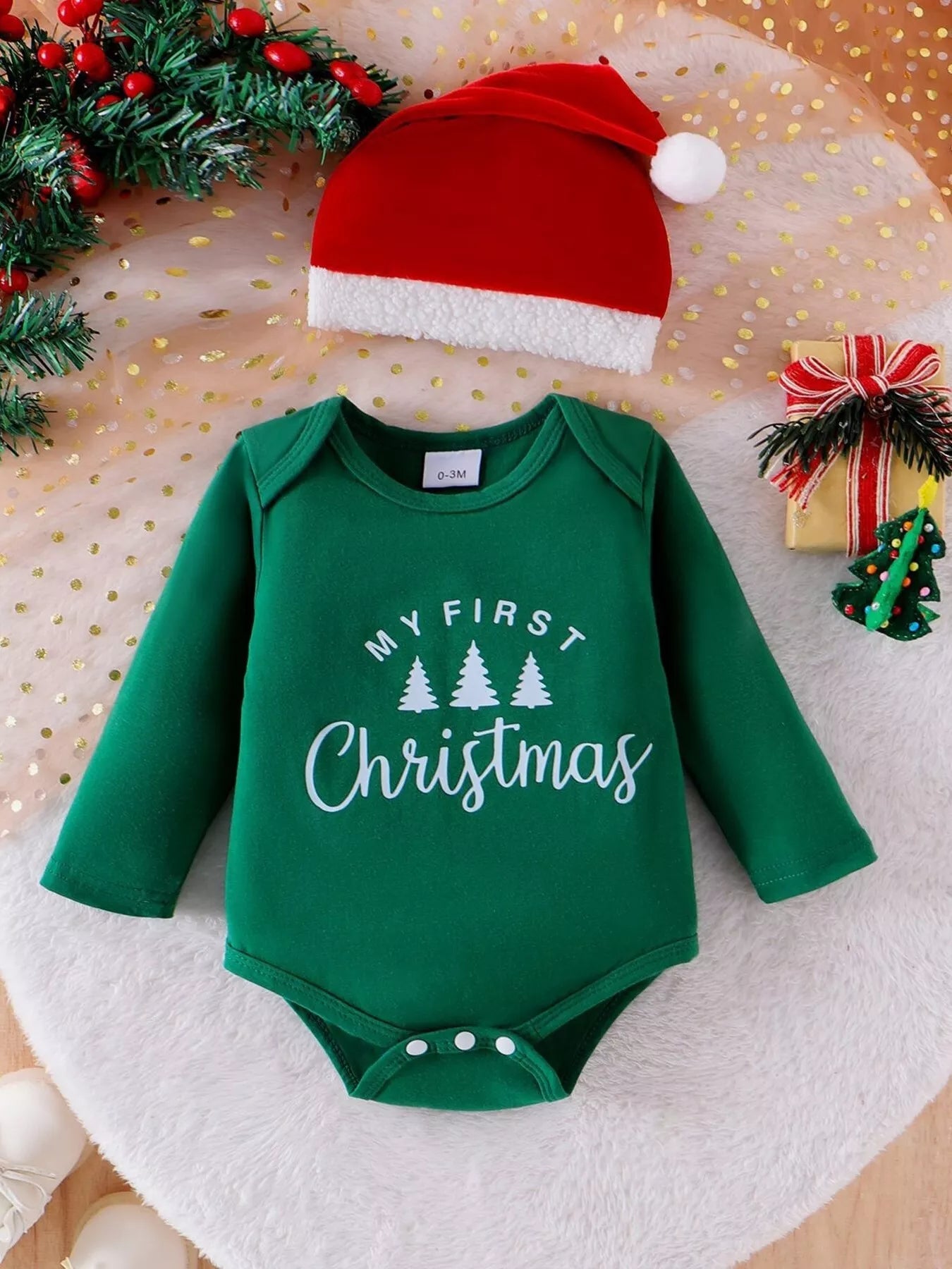 Children's My First Christmas Outfit Set - Tiny Haven