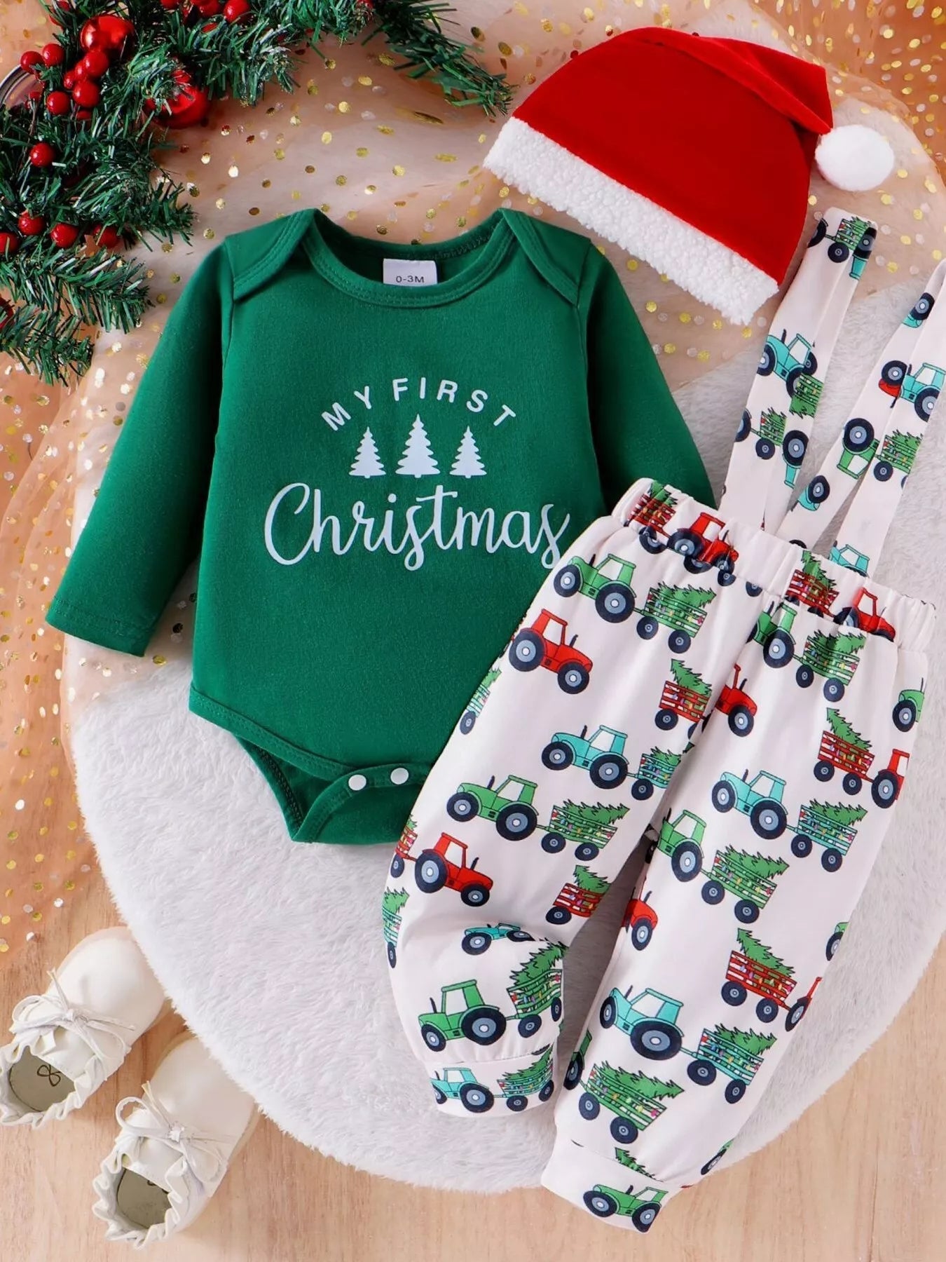 Children's My First Christmas Outfit Set - Tiny Haven