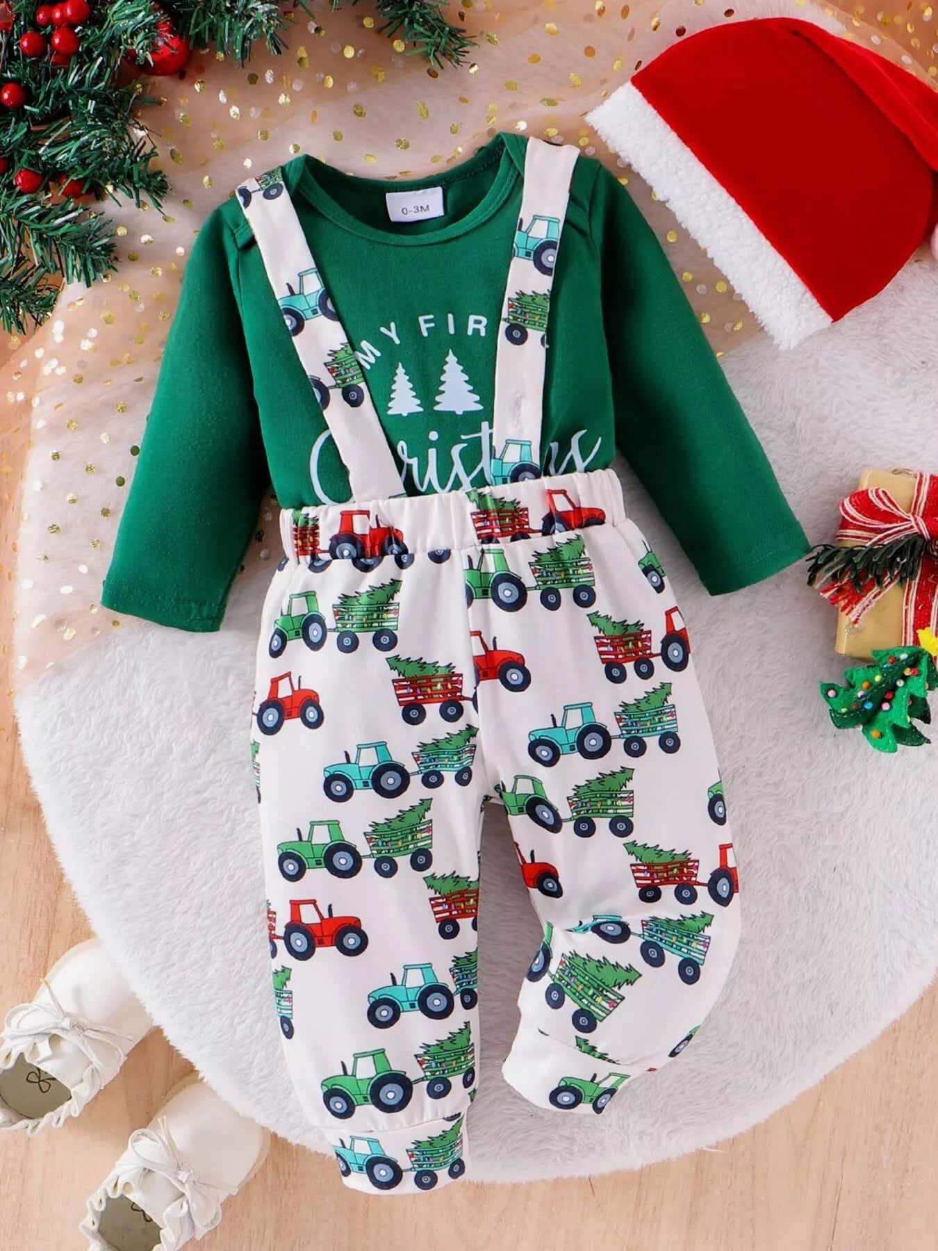 Children's My First Christmas Outfit Set - Tiny Haven