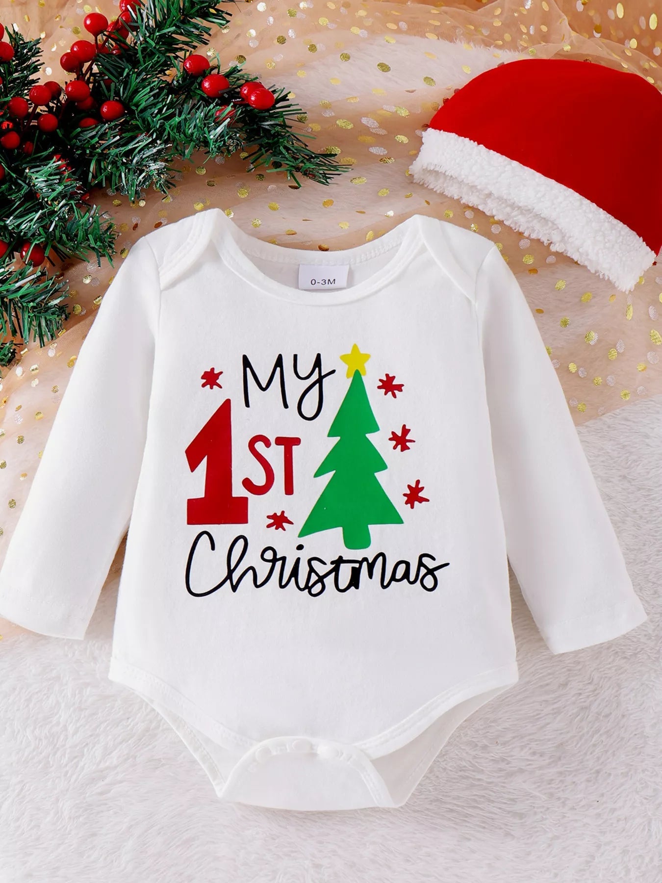 Children's My First Christmas Outfit Set - Tiny Haven