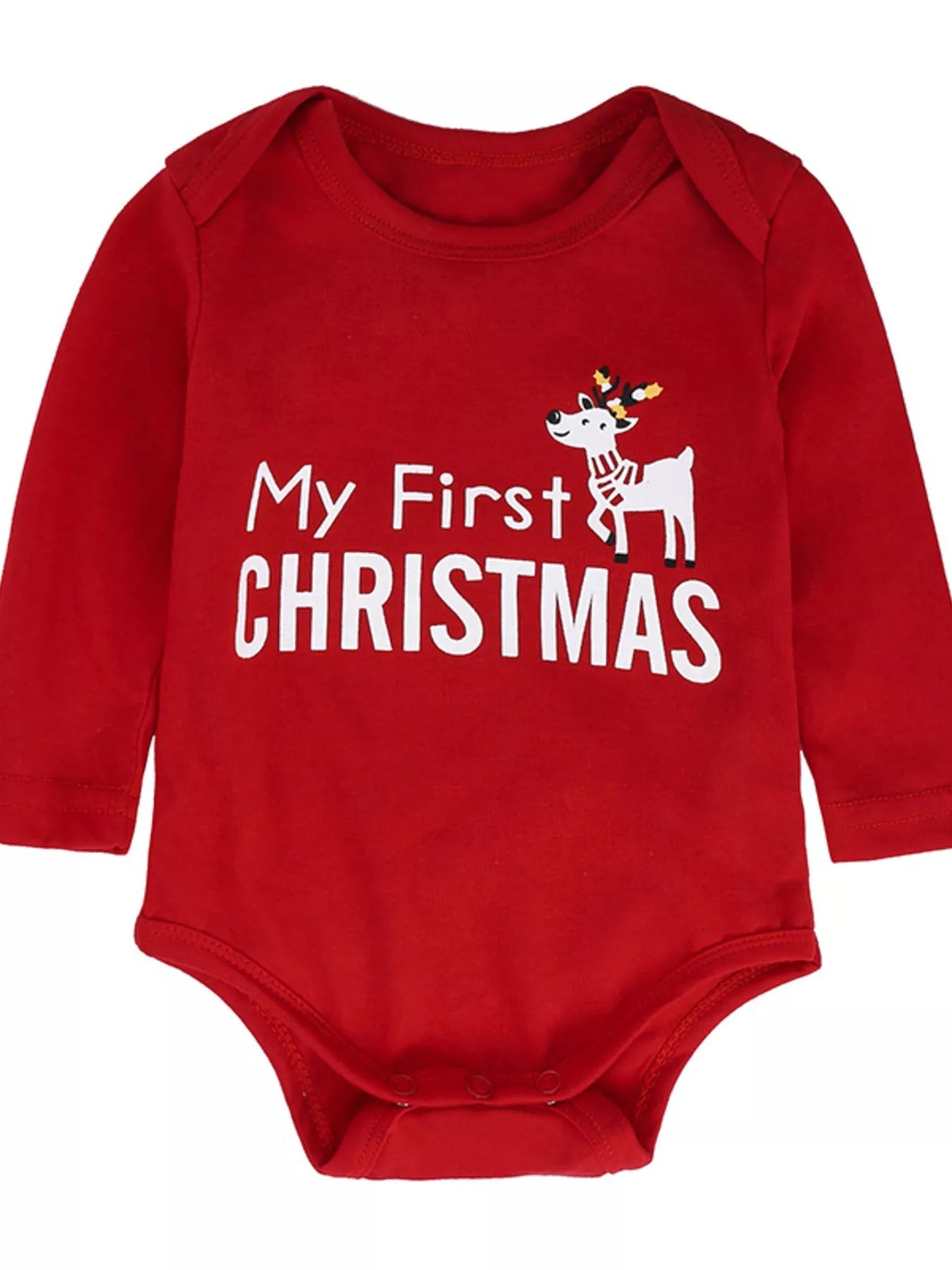 Children's My First Christmas Reindeer Baby Outfit Set - Tiny Haven