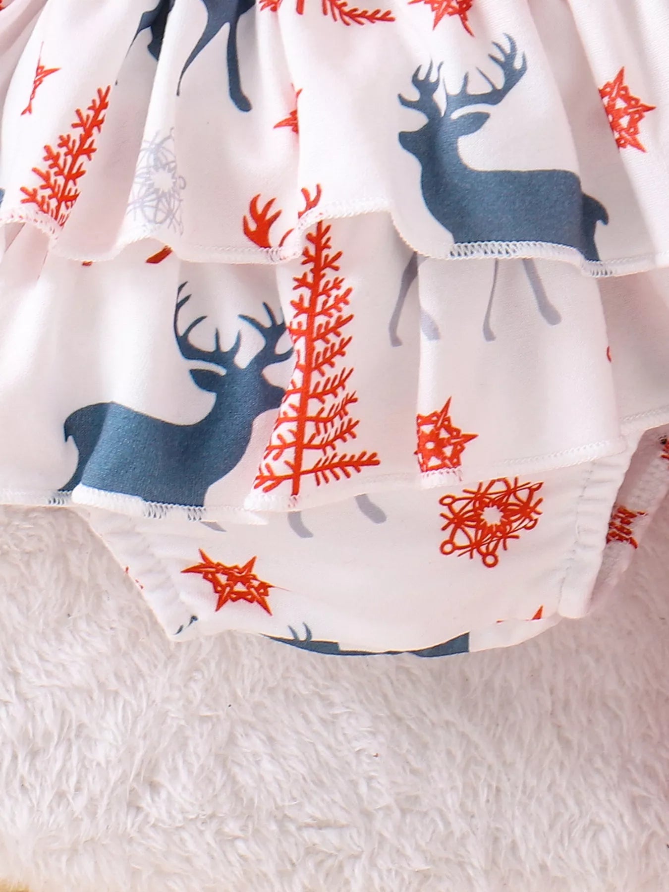 Children's My First Christmas Ruffle Sleeve Set - Tiny Haven