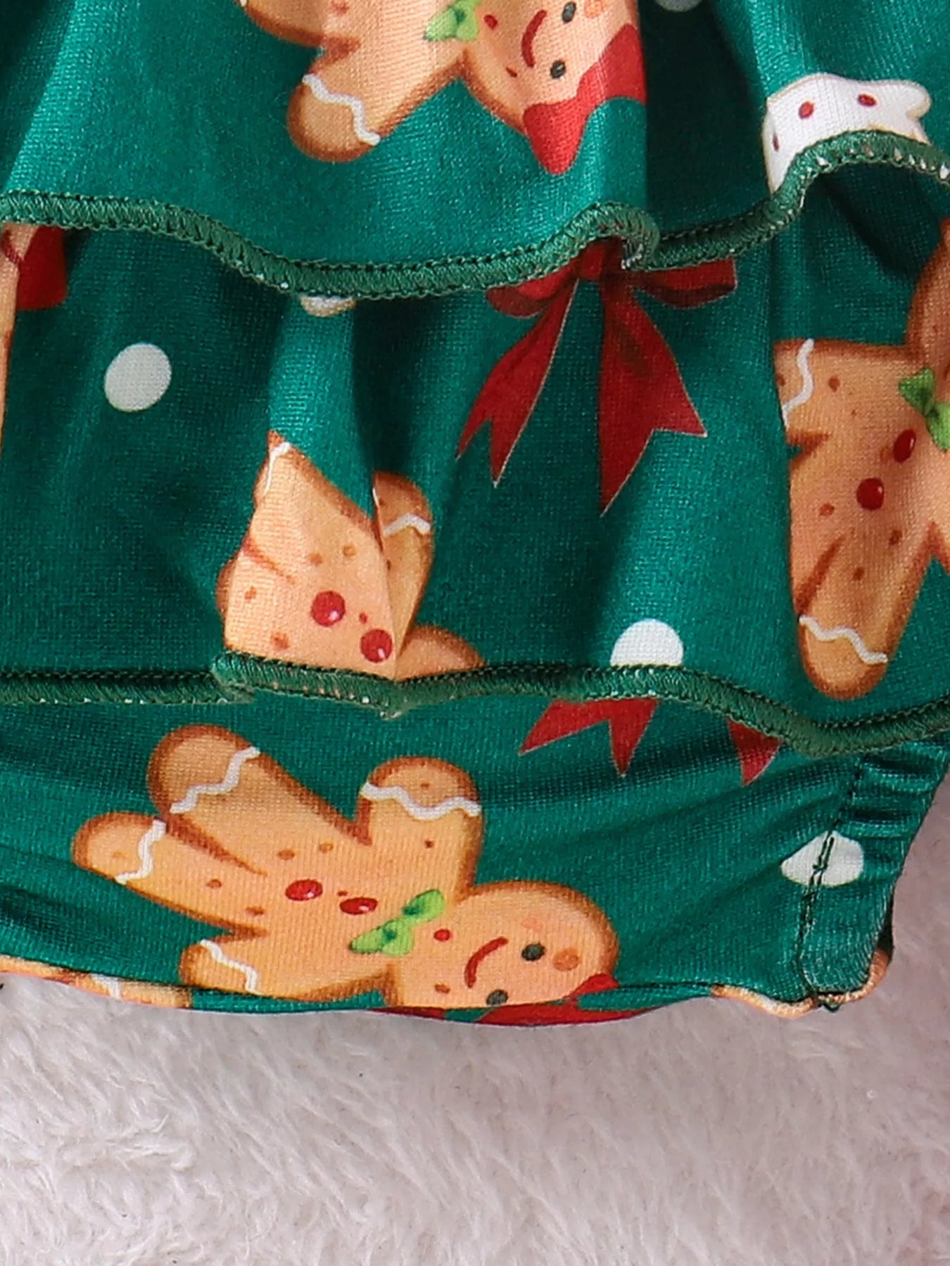 Children's My First Christmas Ruffle Sleeve Set - Tiny Haven