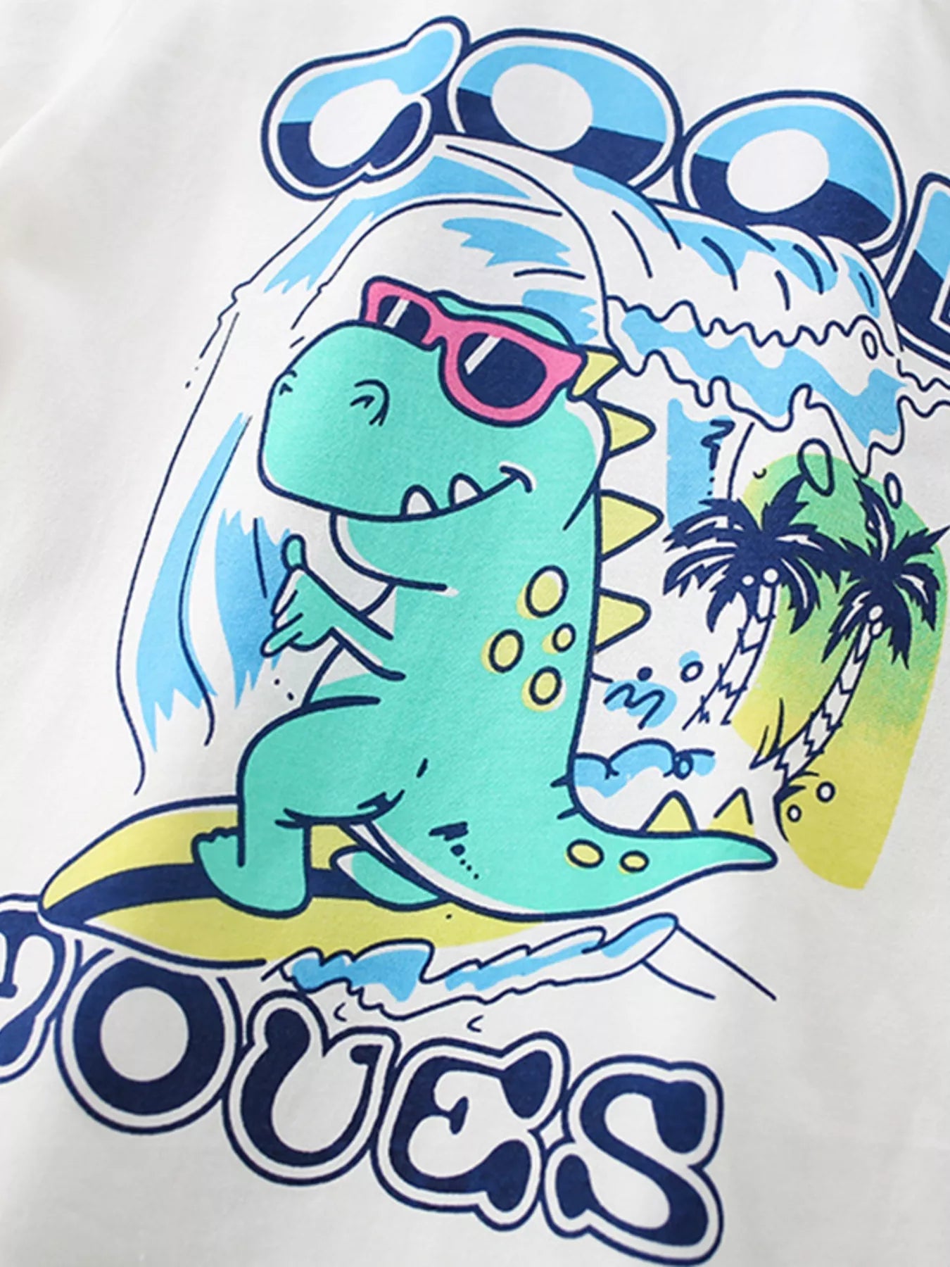 Dino Meadow Tee & Shorts Set - Tiny Haven