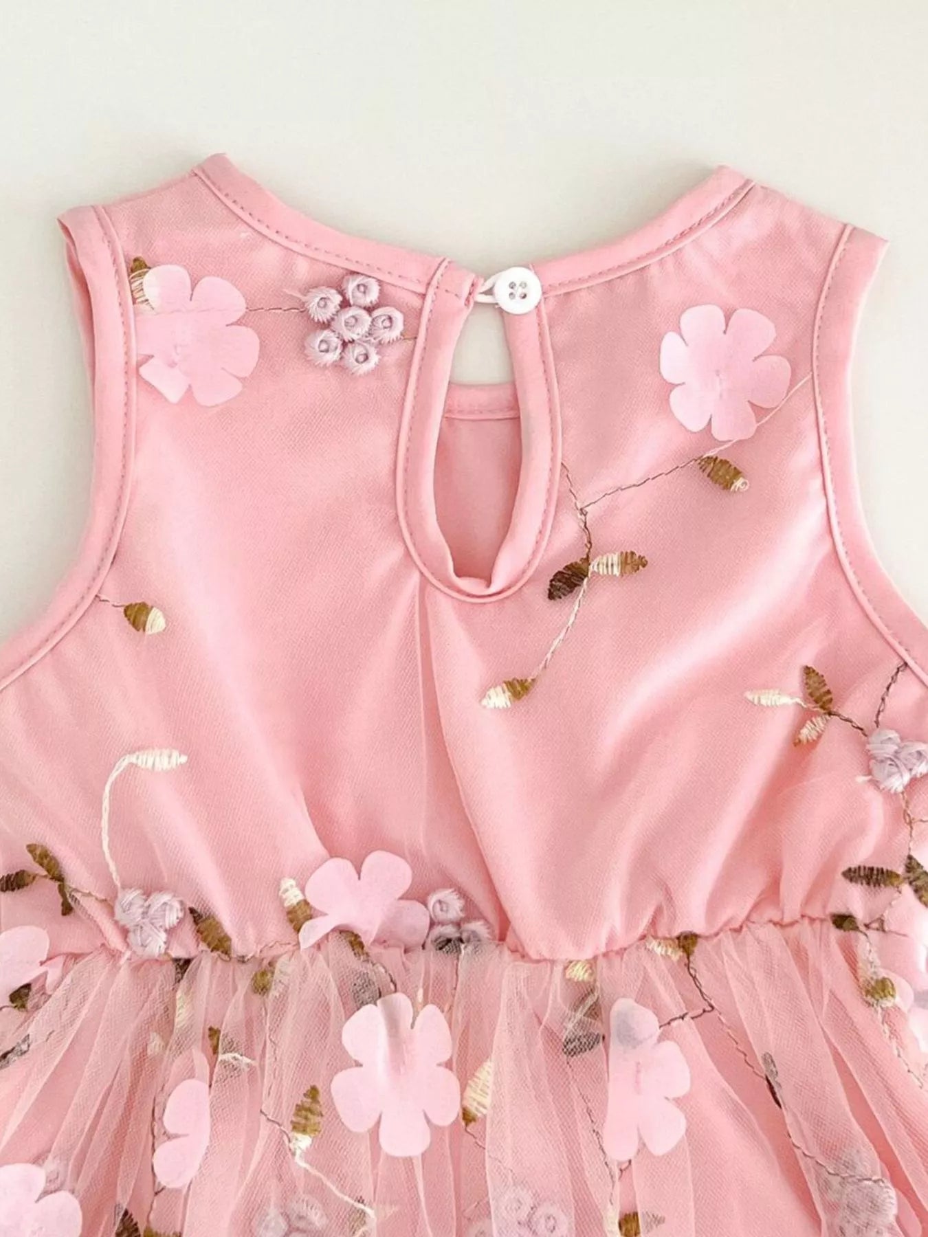 Floral Whimsy Tulle Dress - Tiny Haven
