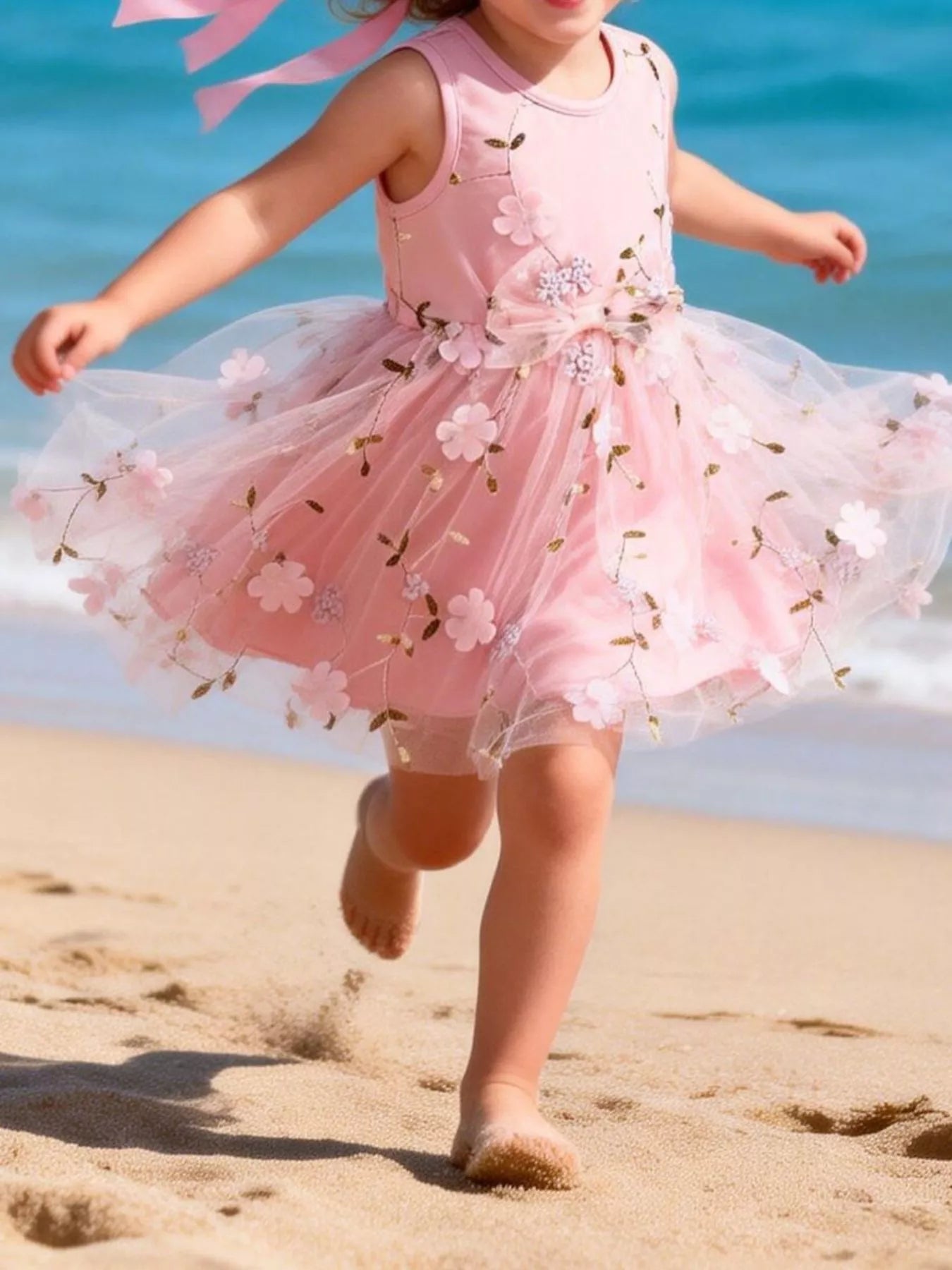 Floral Whimsy Tulle Dress - Tiny Haven