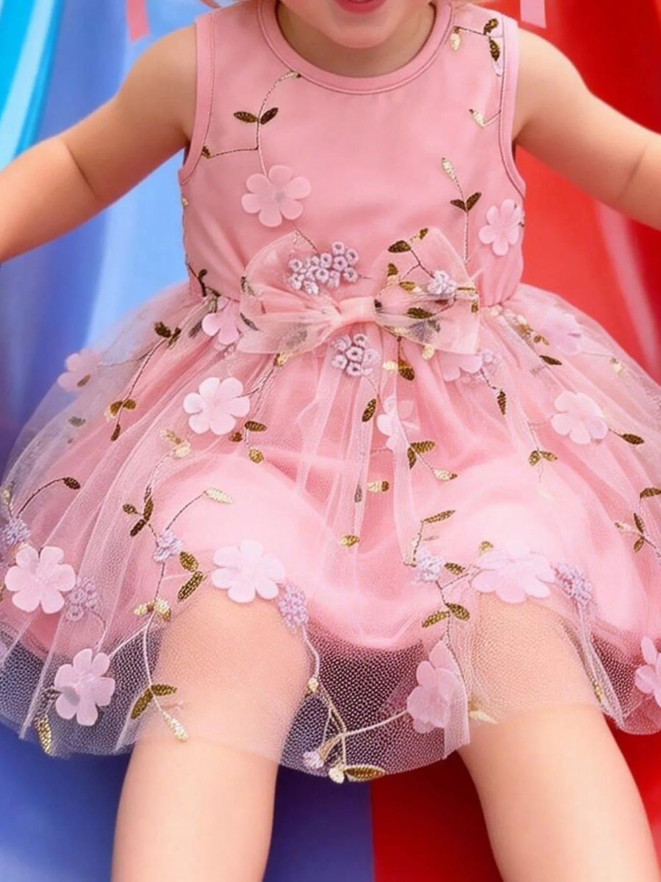 Floral Whimsy Tulle Dress - Tiny Haven