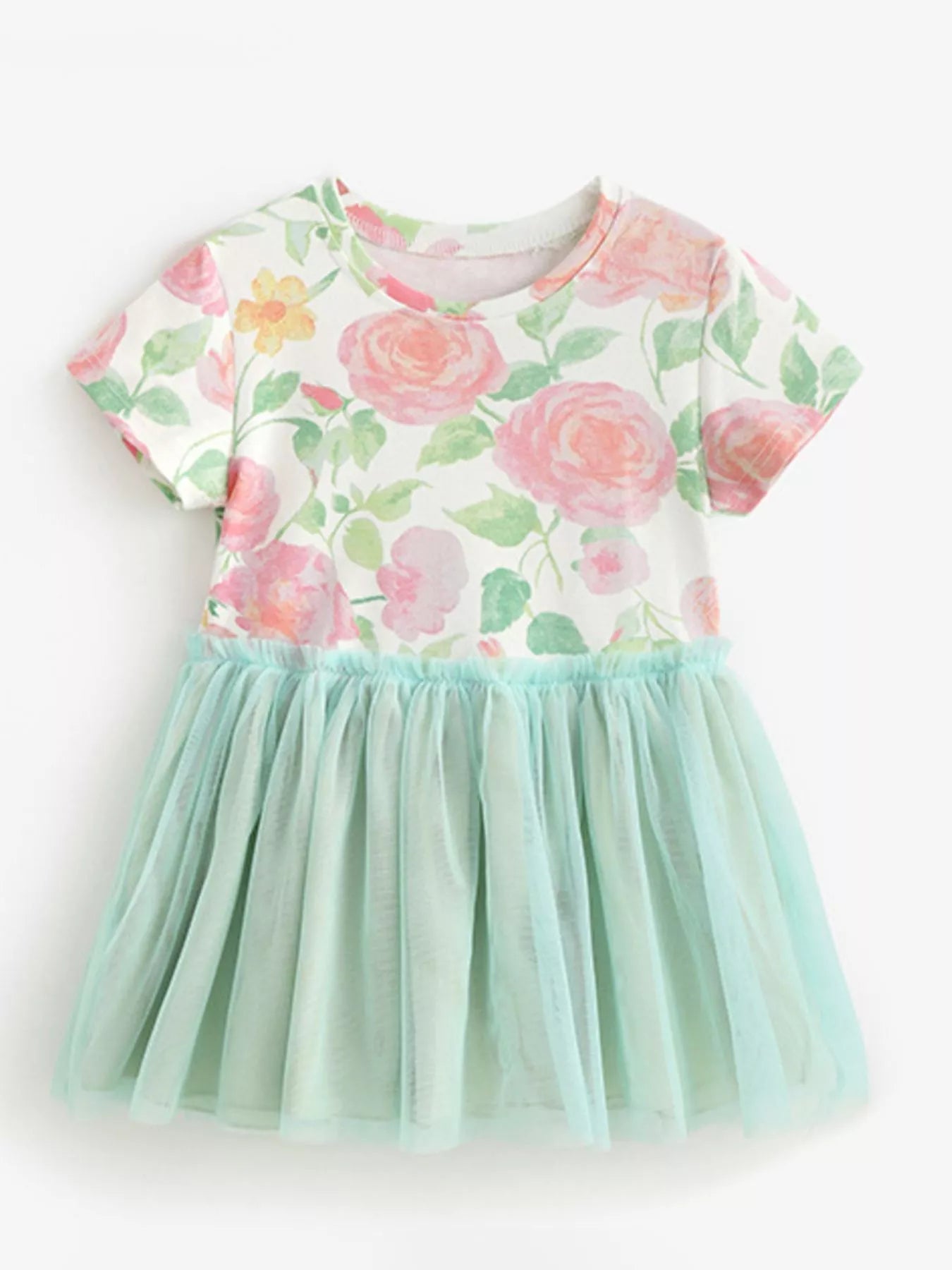 Garden Bloom Tulle Dress - Tiny Haven
