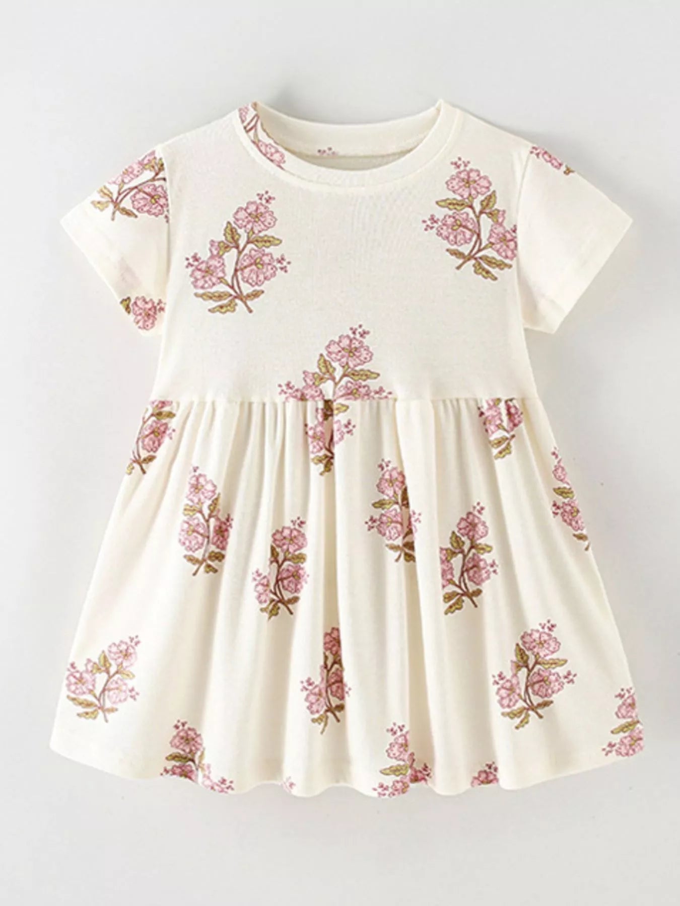 Meadow Bloom Cotton Dress - Tiny Haven